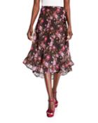 Floral Chiffon Wrap