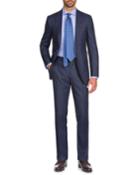 Men's Macro Plaid Two-piece Wool
