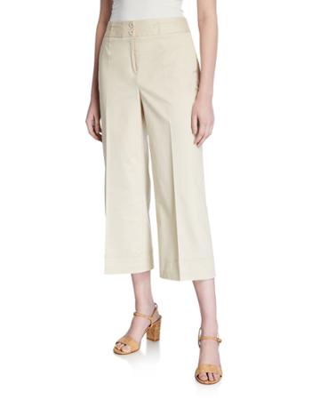 Cropped Tailored Pants