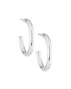 Tubular Hoop Earrings,