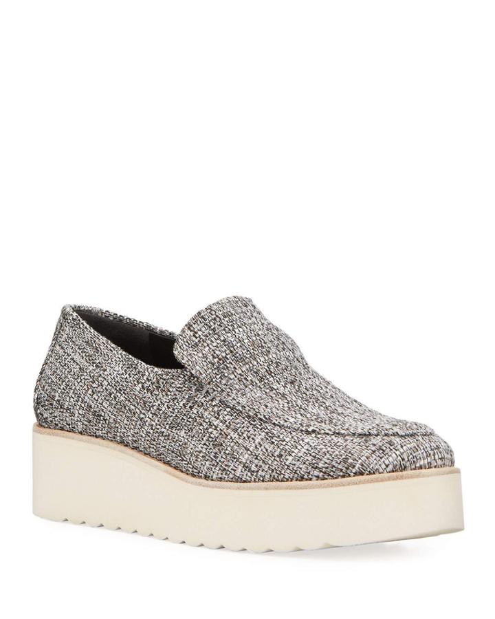 Warren Knitted Linen Platform Slip-on