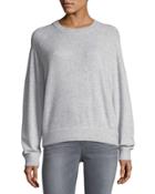 Cashmere Crewneck Long-sleeve