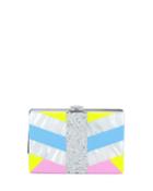 Geometric Square Box Clutch Bag