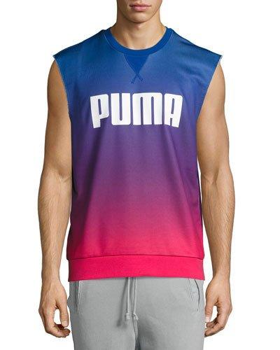 Sleeveless Ombre Running Top,