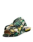 Palm Canvas Flat Bow
