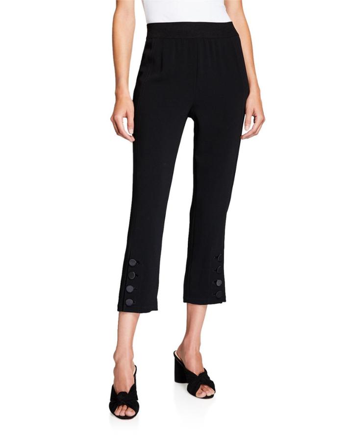 Tori Cropped Button Pants