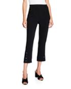 Tori Cropped Button Pants