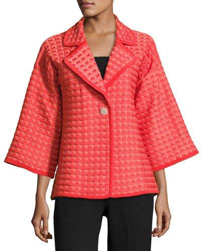 Wide-sleeve Boulc&eacute; Jacket, Orange