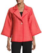 Wide-sleeve Boulc&eacute; Jacket, Orange