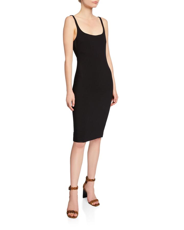 Gabrielle Scoop-neck Sleeveless Dress