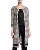 Addison Patterned Sequined Topper Jacket