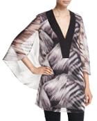 Mini Kaftan With Flowy