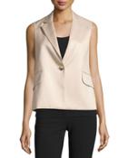 Bandvin One-button Vest, Classic Khaki