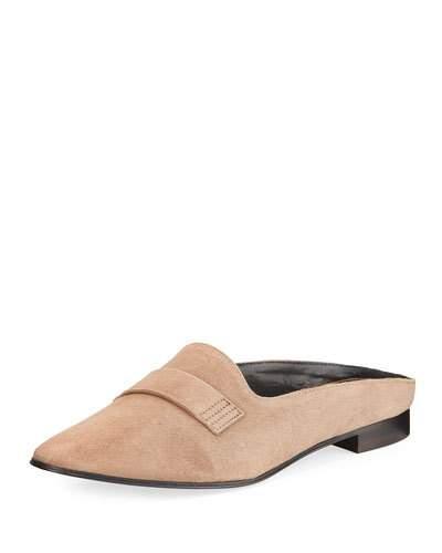 Mulley Suede Flat