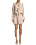 Winslow Tie-neck Long-sleeve
