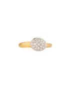 Siviglia Small Pave Diamond Stackable Ring,