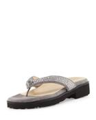Tara Suede Thong