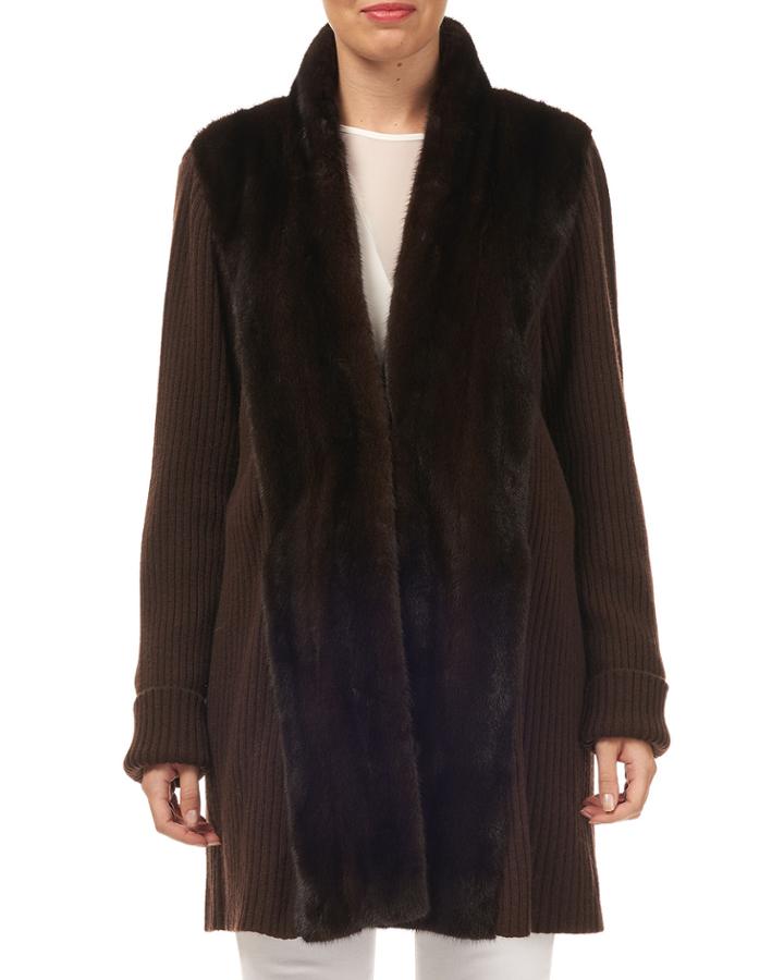 Mink Fur Cashmere Jacket