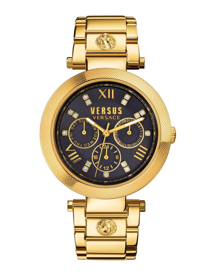 38mm Camden Market Chronograph Watch, Gold