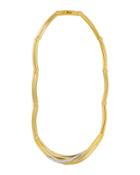 18k Diamond Multi-row Necklace