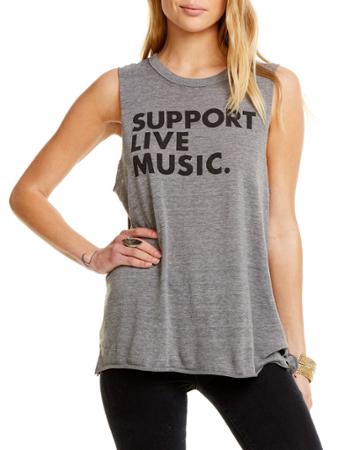 Live Music Graphic Tank