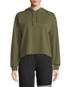 Star Cropped Graphic Hoodie