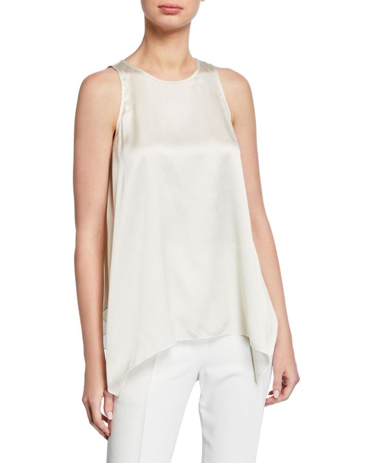 Sleeveless Keyhole-back