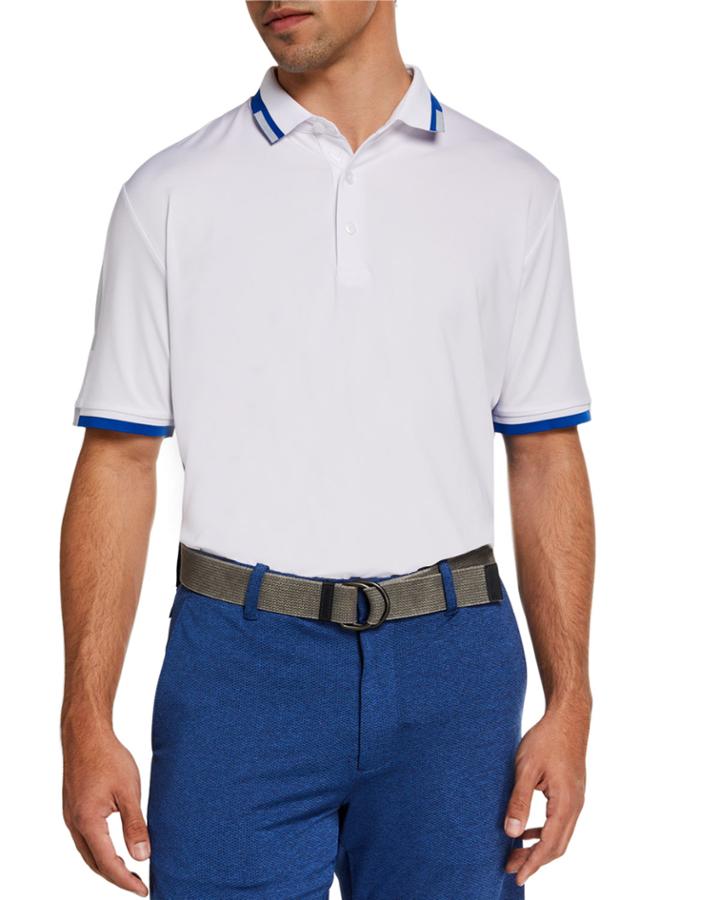Men's Color Block Polo