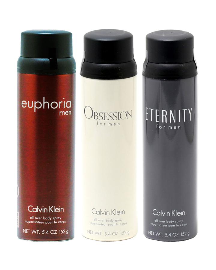 Body Spray Trio For Men,