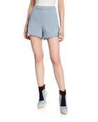 High-waist Lace Trim
