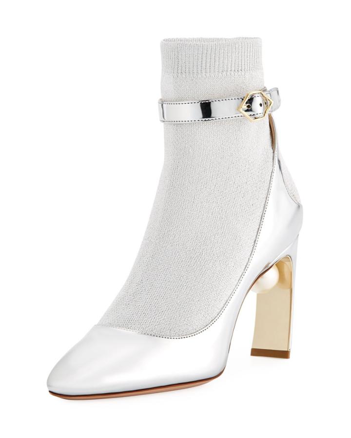 Lola Sock Pumps-illusion Ankle Boot