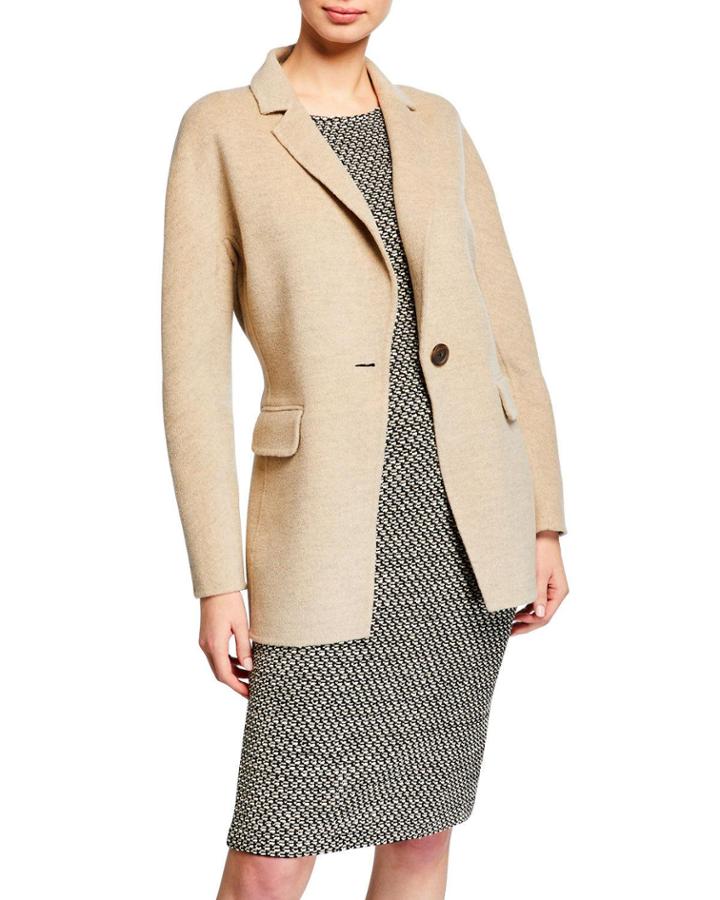 Double-face Cashmere Angora Onejacket