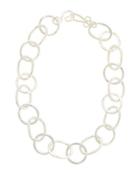 Legend Short Circle-link Necklace, Sterling