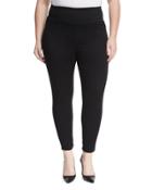 Zip-waist Pencil Jeans,