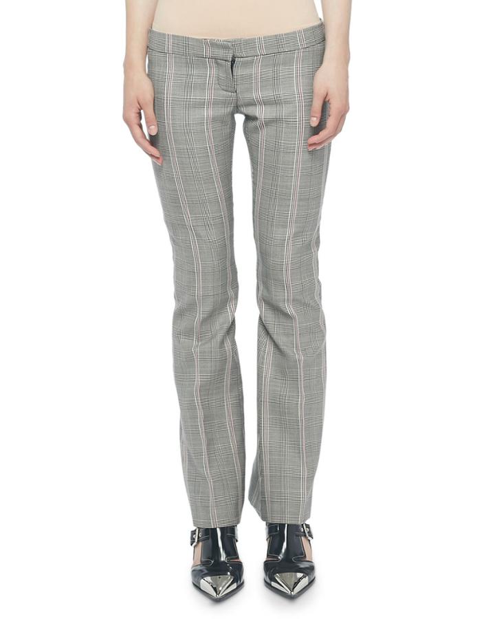 Prince Of Wales Kick-back Pants