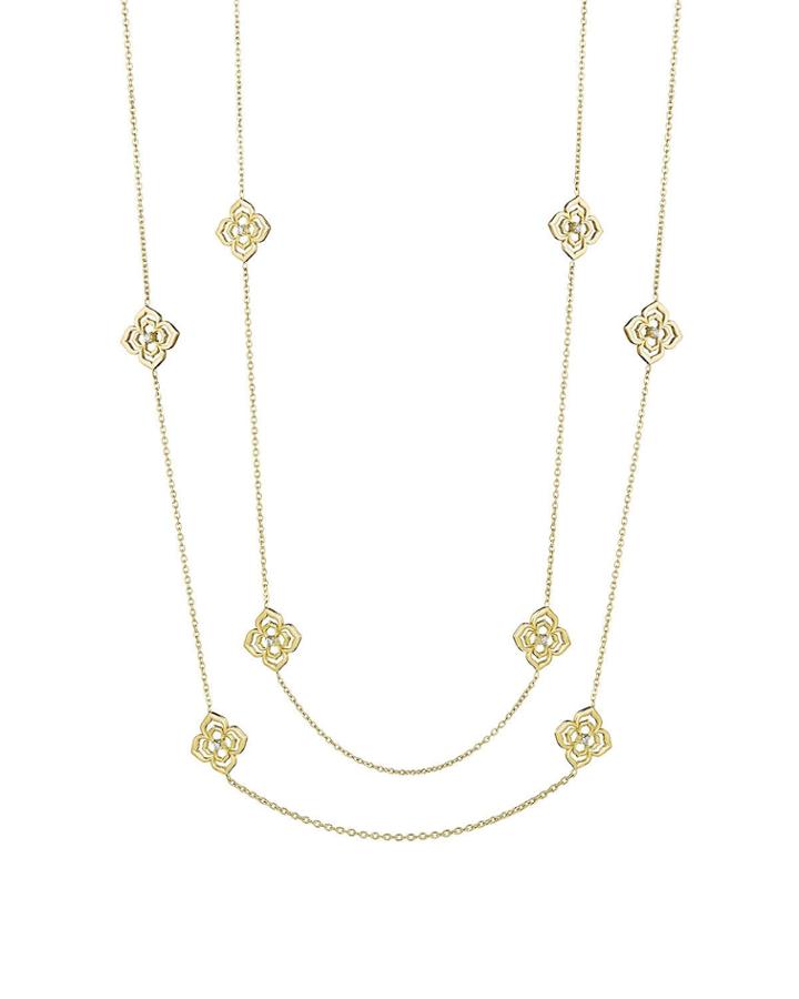 Double Sided Flower Echo Unit Signature Chain