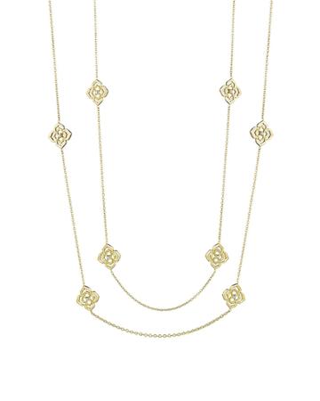 Double Sided Flower Echo Unit Signature Chain