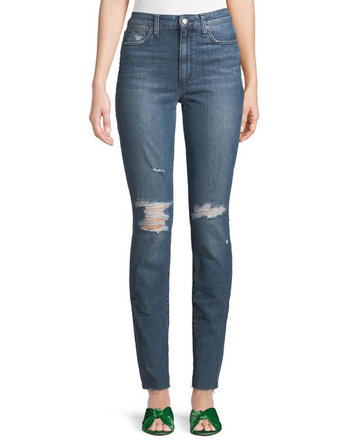 Shanti Raw-hem Distressed