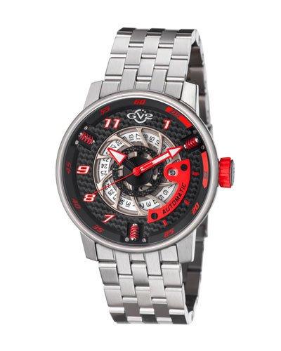 48mm Men's Motorcycle Sport Automatic Bracelet Watch