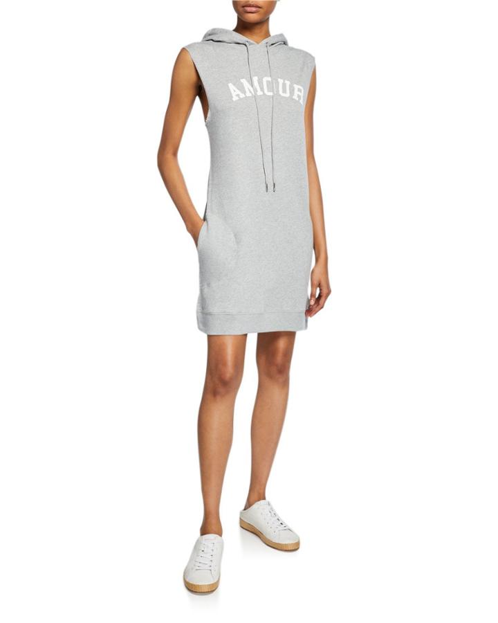 Sia Bis Amour Hooded Sleeveless Dress