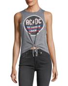 Let There Be Rock Ac/dc Tank, Gray