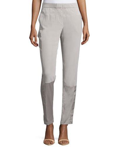 Slim-leg Pull-on Pants,