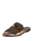 Metallic Leather Monili