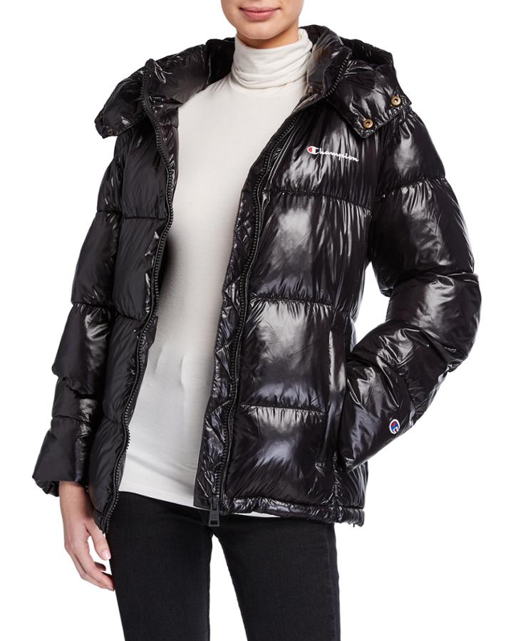 Cropped Puffer Jacket