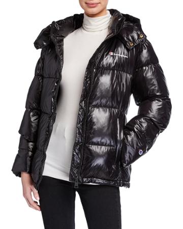 Cropped Puffer Jacket