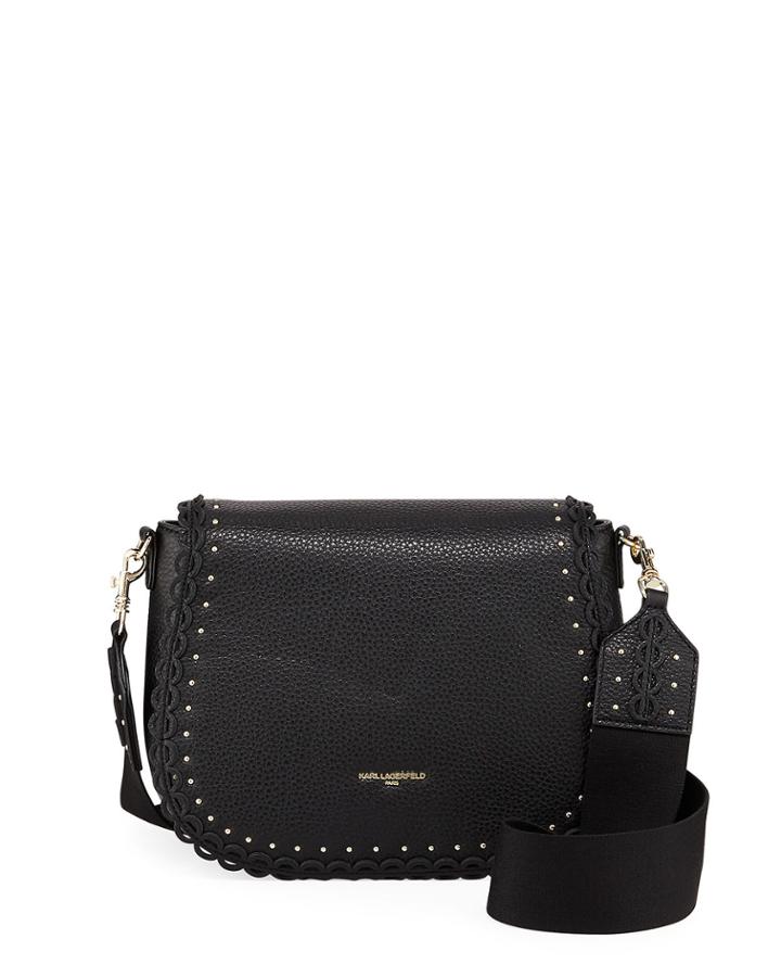 Kleo Pebbled Crossbody Bag