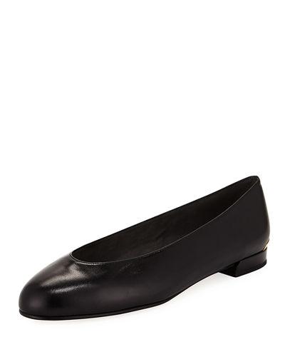 Chicflat Leather Ballerina Flat