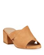 Haven Matte Leather Crisscross