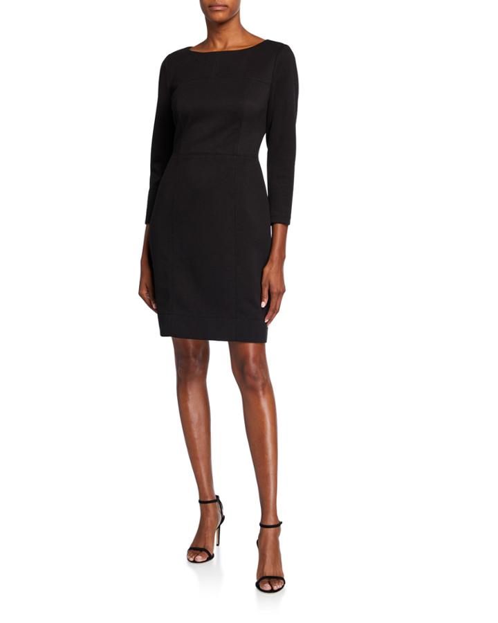 Ponte Scuba Dress With Combo