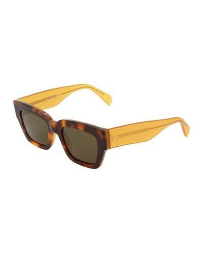Square Two-tone Plastic